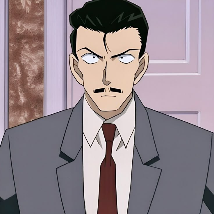 Kogoro Mouri - private detective and Ran's father